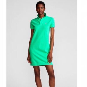 Saint Tropez West Green and Pink Mini Dress